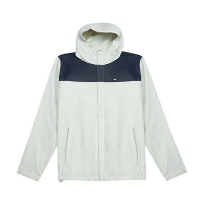 Tommy Hilfiger Colorblock Hooded Casual Jacket Light Green 156AP010-NVY/IVY