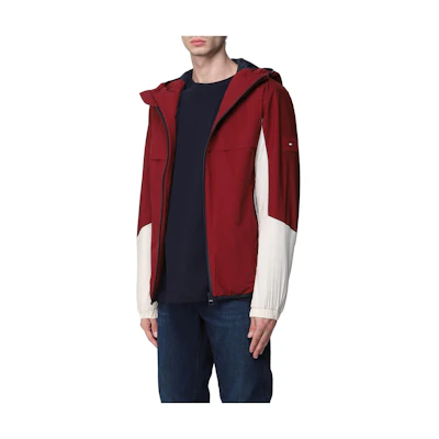 Tommy Hilfiger Colorblock Hoodie Jacket - Red MW0MW28532-0KT
