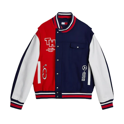 Tommy Hilfiger Colorblock Logo Print Casual Jacket Unisex MW0MW36431-DY4