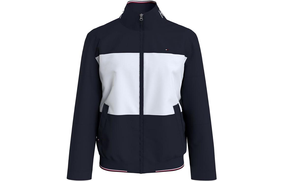 Tommy Hilfiger Colorblock Long Sleeve Jacket Navy Blue 78J5746-411