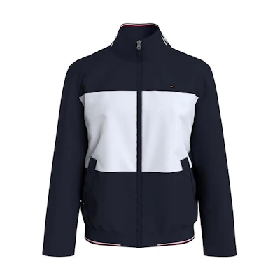 Tommy Hilfiger Colorblock Long Sleeve Jacket Navy Blue 78J5746-411