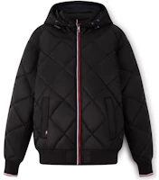 Order Tommy Hilfiger Colorblock Quilted Hooded Jacket for Men - Slim Fit, Warm Outerwear. 78J9385