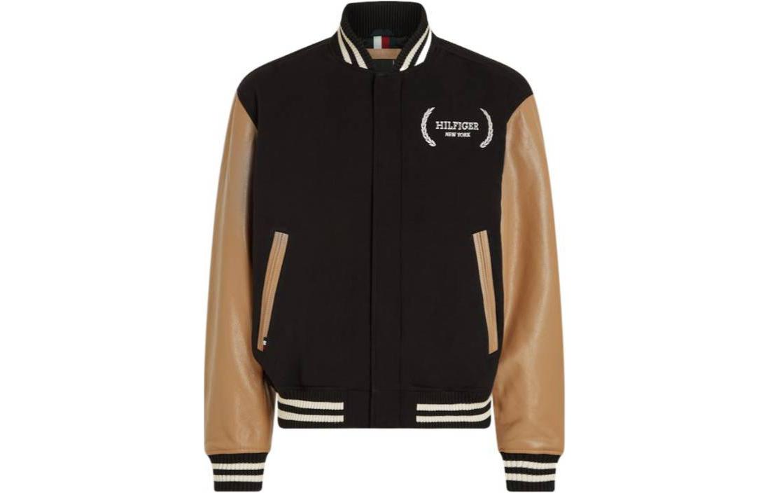Tommy Hilfiger Colorblock Varsity Jacket Black MW0MW33759-BDS