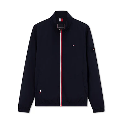 Tommy Hilfiger Colorblock Zip-Up Casual Jacket Navy Blue DW5 MW0MW33753
