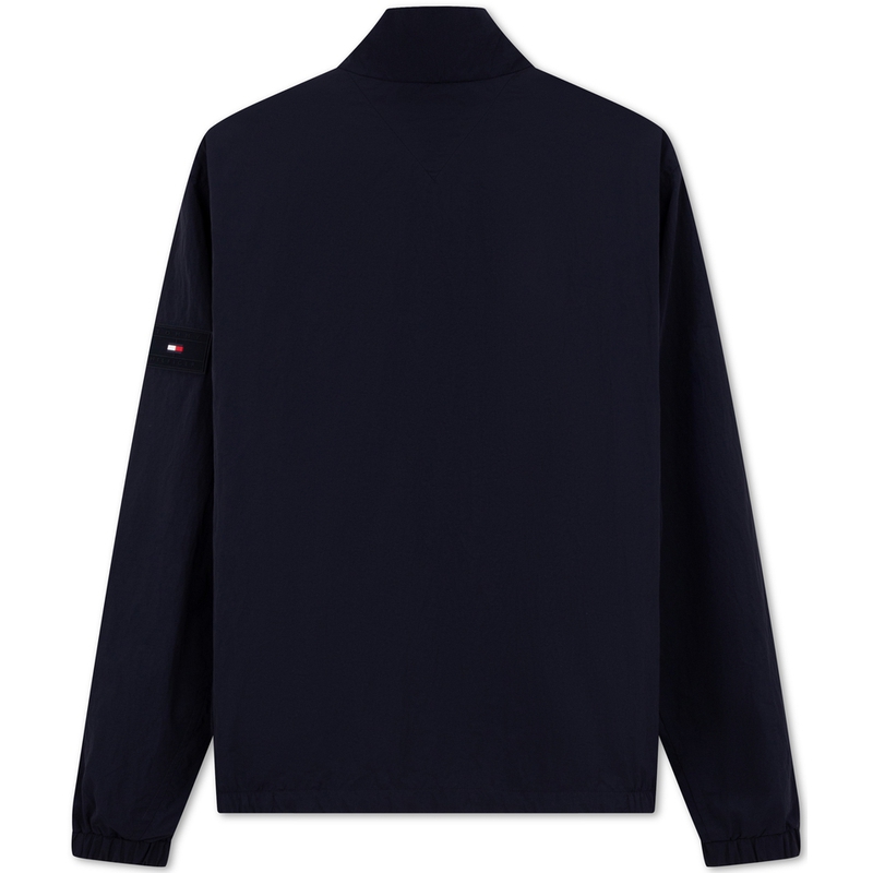 Lookbook 湯米希爾費格撞色拉鍊休閒外套海軍藍 DW5 MW0MW33753