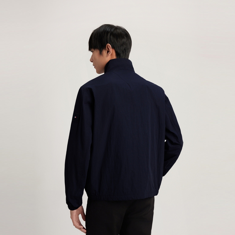 Purchase 湯米希爾費格撞色拉鍊休閒外套海軍藍 DW5 MW0MW33753