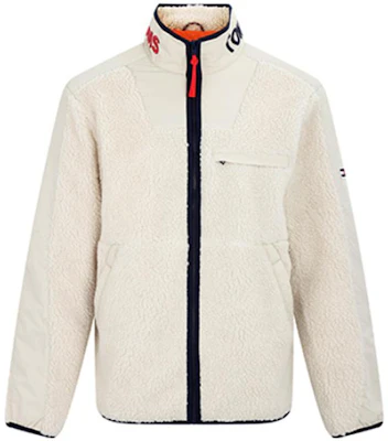 Tommy Hilfiger 經典拼色拉鍊立領外套 白色 78J6180-102 Buy Tommy Hilfiger 經典拼色拉鍊立領外套 白色 78J6180-102