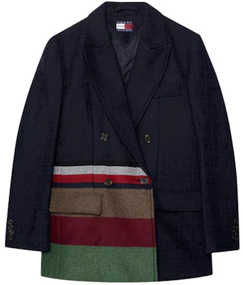 Tommy Hilfiger 彩條雙排扣西裝外套 中性款 Desert Sky MW0MW34024-DW5 Buy Tommy Hilfiger 彩條雙排扣西裝外套 中性款 Desert Sky MW0MW34024-DW5