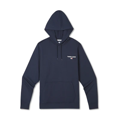 Tommy Hilfiger Cotton City Letter Logo Print Slim Fit Hoodie DM0DM17781