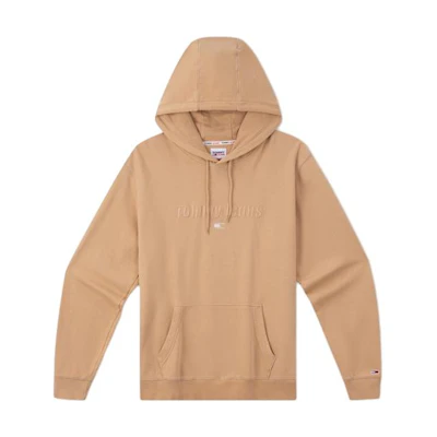 Tommy Hilfiger Cotton Embroidered Logo Loose-Fit Hoodie DM0DM17899