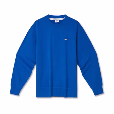 Tommy Hilfiger Cotton Sweatshirt with Large Logo Embroidery DM0DM17795
