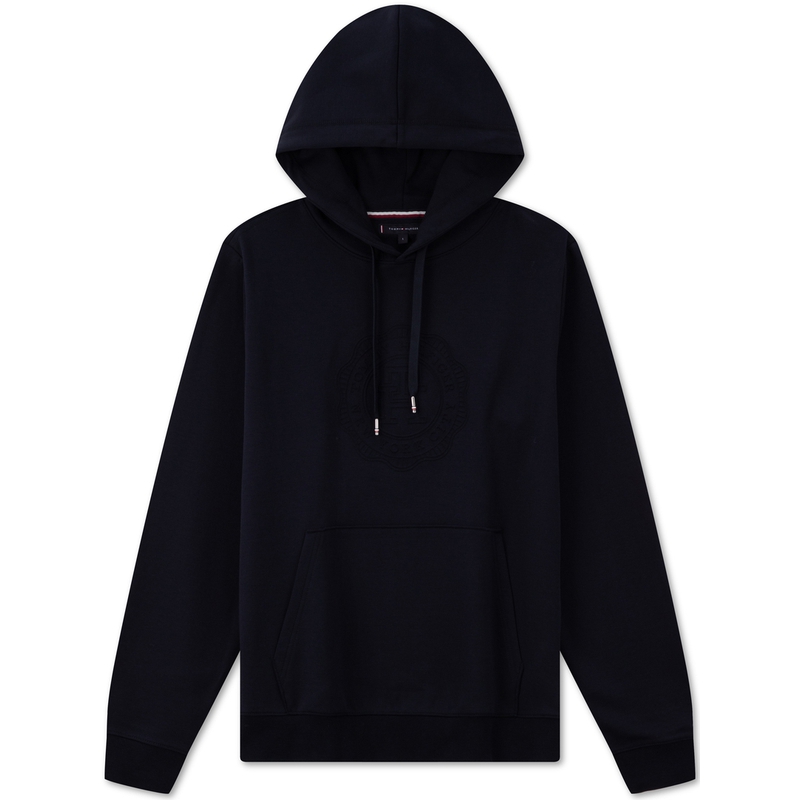 Tommy Hilfiger Embossed Badge Slim Fit Reversible Hoodie Casualwear MW0MW32691