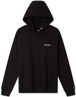 Tommy Hilfiger 刺繡棉斜紋純色寬鬆連帽上衣 MW0MW37224 Buy Tommy Hilfiger 刺繡棉斜紋純色寬鬆連帽上衣 MW0MW37224