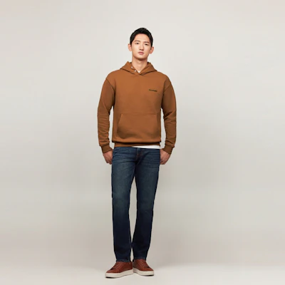 Tommy Hilfiger 刺繡棉斜紋純色寬鬆連帽上衣 MW0MW37224 3