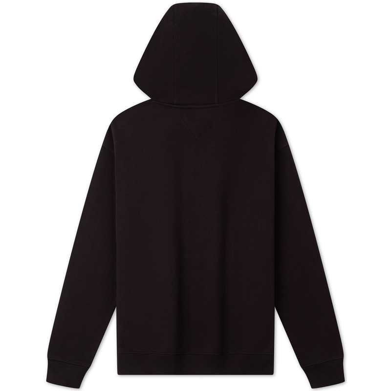 Lookbook Tommy Hilfiger 刺繡棉斜紋純色寬鬆連帽上衣 MW0MW37224