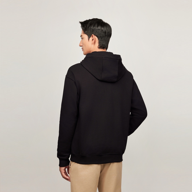 Purchase Tommy Hilfiger 刺繡棉斜紋純色寬鬆連帽上衣 MW0MW37224