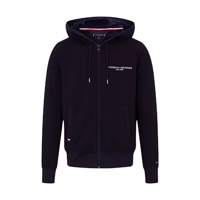 Tommy Hilfiger Embroidered Fleece Zip-Up Hooded Jacket MW0MW27841DW5
