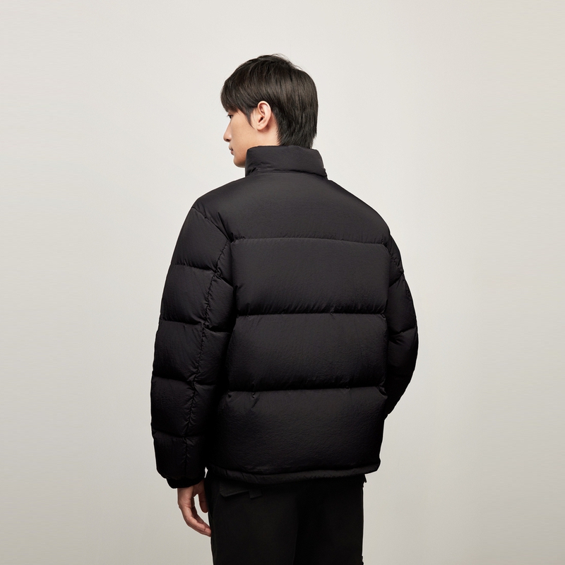 Details for 타미 힐피거 자수 후드 패딩 다운 재킷 유니섹스 90% 다운 웜 코트 DM0DM20374