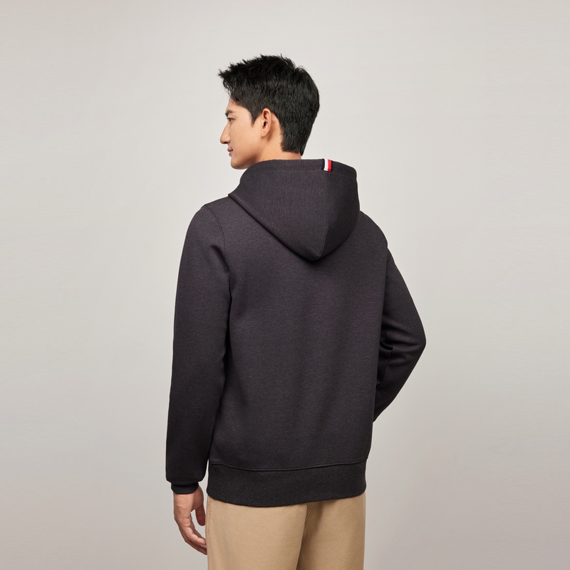 Purchase Tommy Hilfiger 刺繡針織連帽休閒純色長袖上衣 MW0MW33646