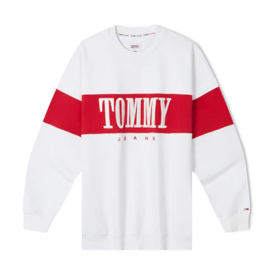 Tommy Hilfiger Embroidered Logo Colorblock Sweatshirt XJ0XJ00883