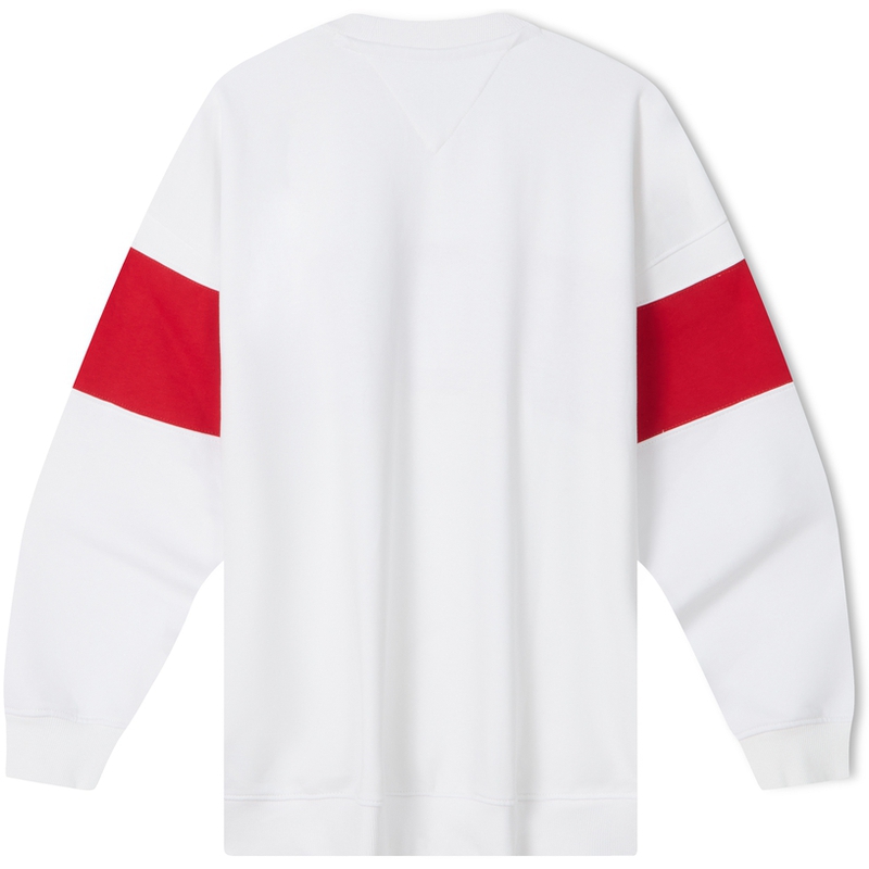 Lookbook 汤米希尔费格刺绣Logo拼色卫衣 XJ0XJ00883