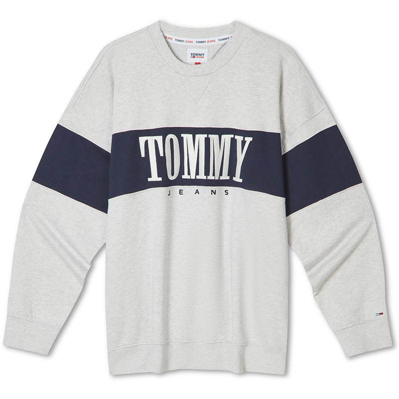 Cheap 汤米希尔费格刺绣Logo拼色卫衣 XJ0XJ00883