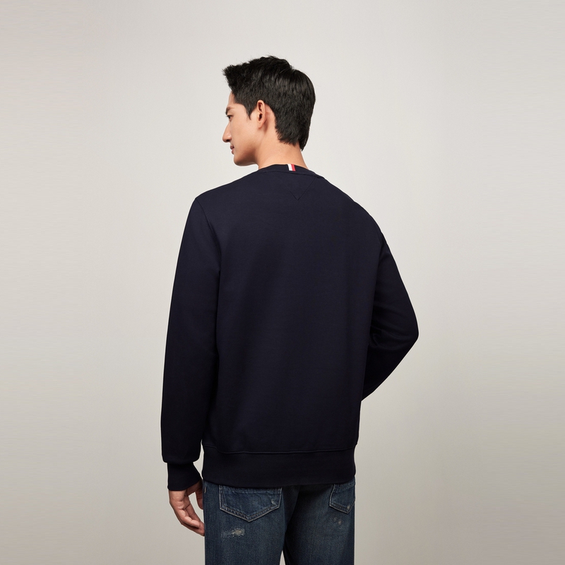 Purchase Tommy Hilfiger Sweatshirt Pullover Logo Bordir Crewneck MW0MW34400