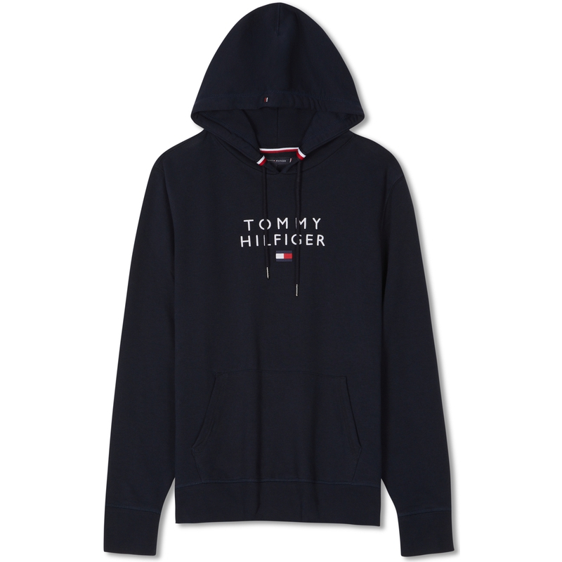 Tommy Hilfiger Embroidered Logo Flag Slim Fit Hoodie XM0XM02496