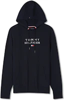 Tommy Hilfiger Embroidered Logo Flag Slim Fit Hoodie XM0XM02496 Tommy Hilfiger Embroidered Logo Flag Slim Fit Hoodie XM0XM02496