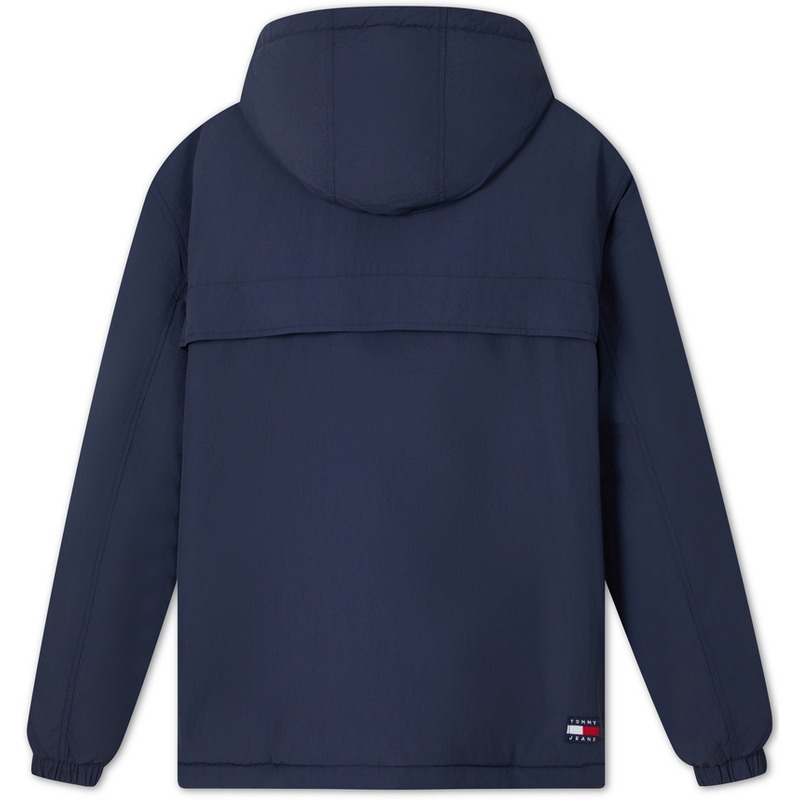 Lookbook Tommy Hilfiger 刺繡Logo加厚寬鬆連帽外套男女款 DM0DM14448