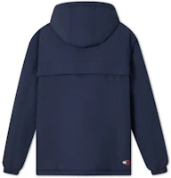 Lookbook Tommy Hilfiger Embroidered Logo Oversized Padded Jacket Hoodie Unisex DM0DM14448