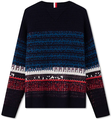 汤米希尔费格秋季条纹V领针织衫 开衫 海军红白蓝 男女通用 MW0MW33088 Lookbook 汤米希尔费格秋季条纹V领针织衫 开衫 海军红白蓝 男女通用 MW0MW33088