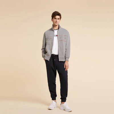 Tommy Hilfiger 刺繡羊毛拉鍊厚外套毛衣 78J8940 4