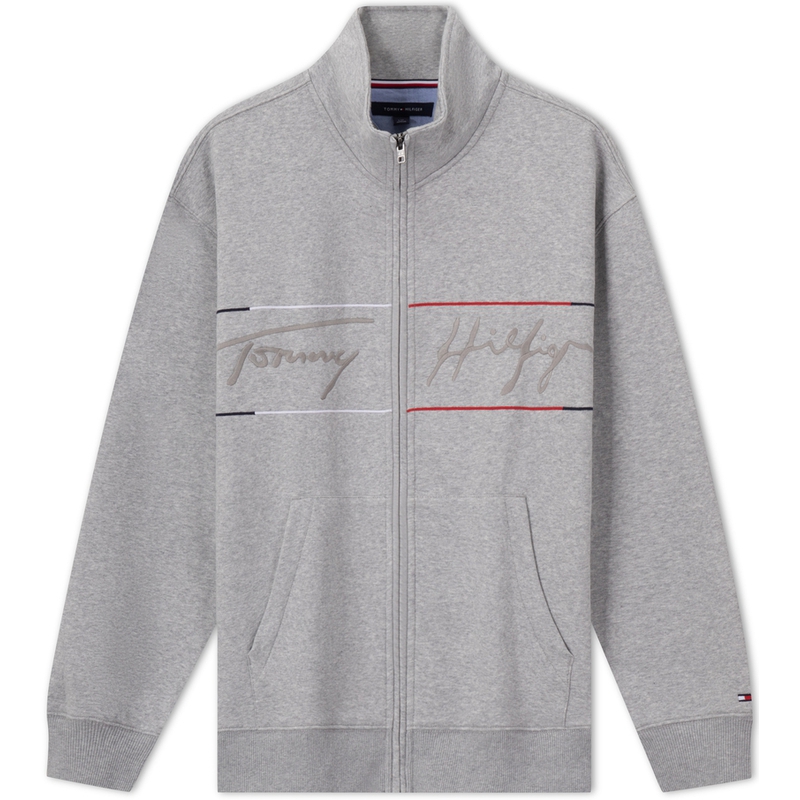 Cheap Tommy Hilfiger 刺繡羊毛拉鍊厚外套毛衣 78J8940