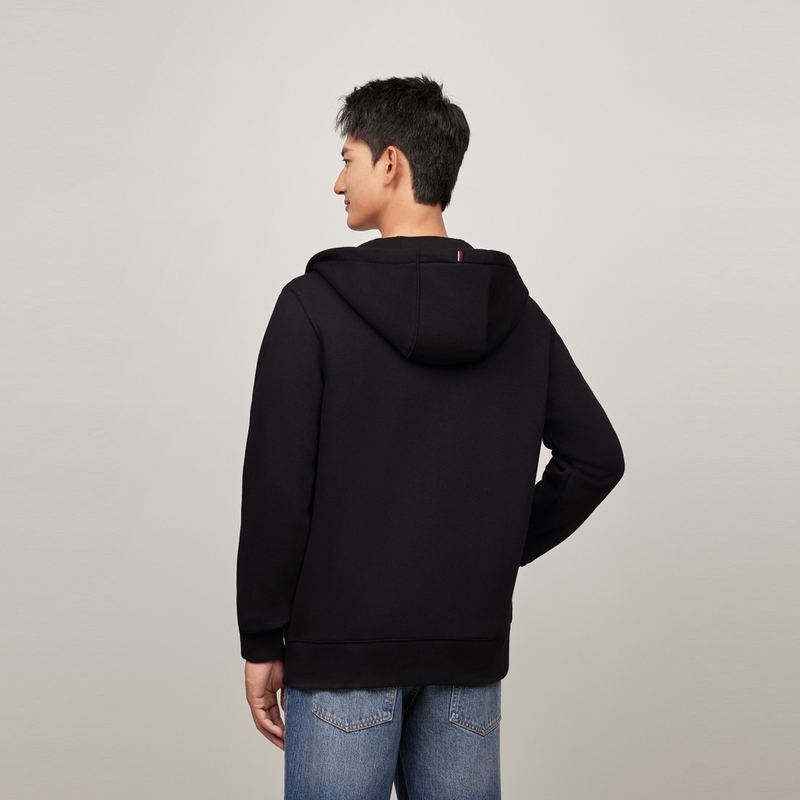 Purchase 汤米希尔费格加绒连帽拉链厚外套 78J9368