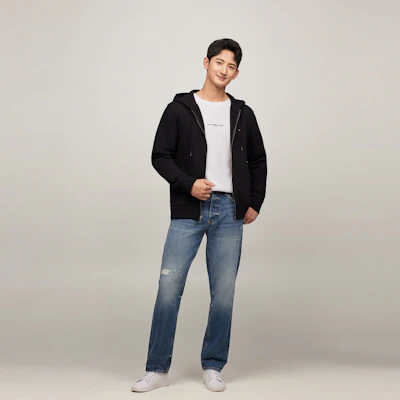 汤米希尔费格加绒连帽拉链厚外套 78J9368 Details for 汤米希尔费格加绒连帽拉链厚外套 78J9368