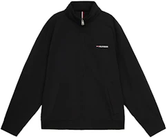 Tommy Hilfiger FW22 Black Windproof Waterproof Hooded Retro Jacket 7857270-017 Tommy Hilfiger FW22 Black Windproof Waterproof Hooded Retro Jacket 7857270-017