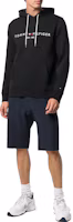 Lookbook Tommy Hilfiger FW22 Logo Print Pullover Hoodie Black MW0MW10752-BAS
