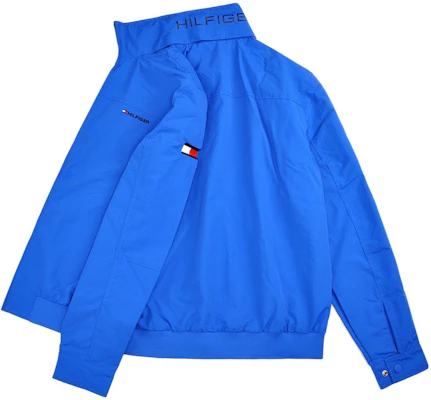 Tommy Hilfiger FW22 海軍藍防風防水休閒徽標外套 C837885438-426 6