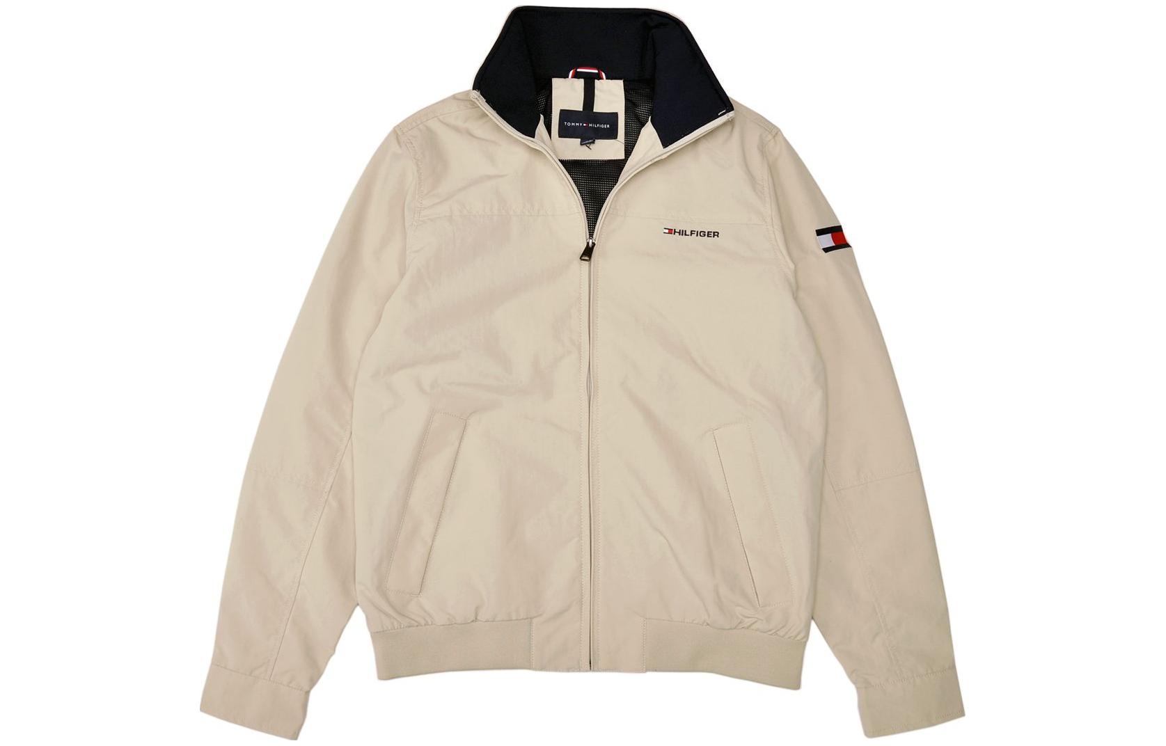 Order Tommy Hilfiger FW22 海軍藍防風防水休閒徽標外套 C837885438-426