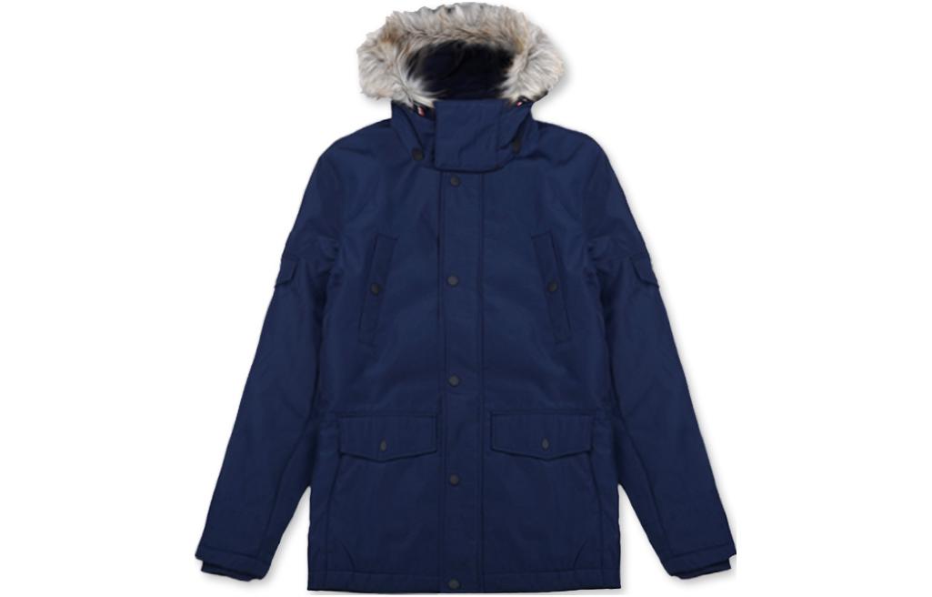 Lookbook 汤米·希尔费格2022秋冬纯色毛领拉链夹克 78J1955-410