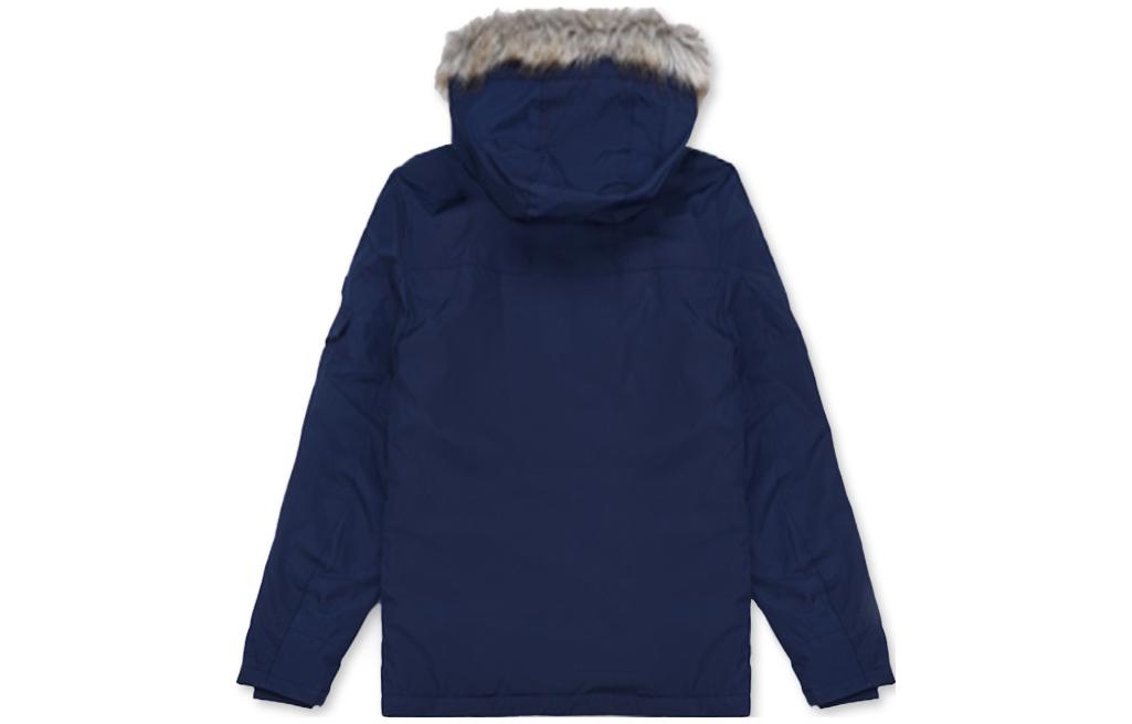 Shop 汤米·希尔费格2022秋冬纯色毛领拉链夹克 78J1955-410