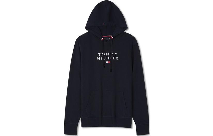 Order Tommy Hilfiger FW23 海軍藍刺繡Logo連帽衫衛衣。 XM0XM02496-DW5