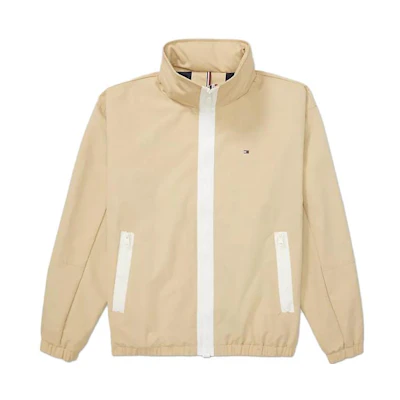 Tommy Hilfiger FW23 Modern Windbreaker Jacket Gold - Colorblock Casual Jacket M-78J9134-D9W