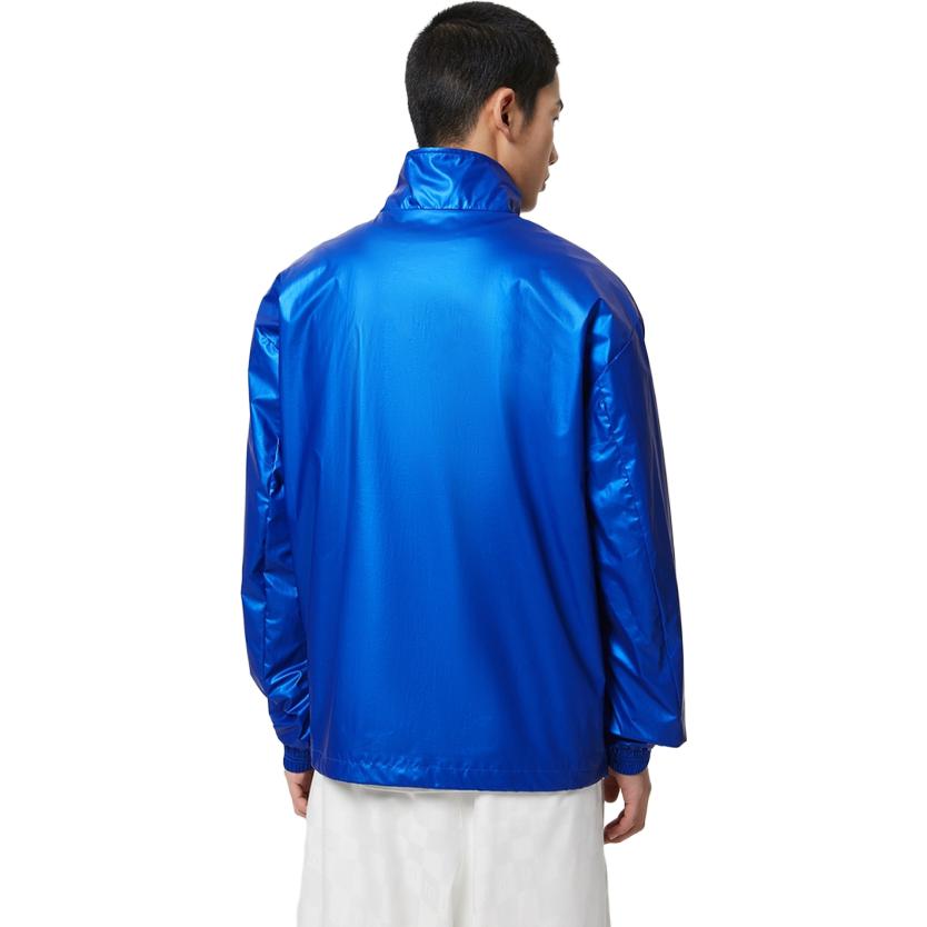 Details for 타미 힐피거 글로시 로고 자수 풀오버 재킷 남성용 브라이트 블루 DM0DM15908C66