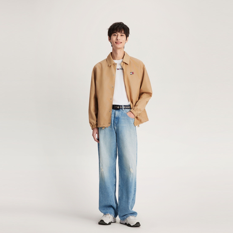 Details for Tommy Hilfiger 男款光澤復古按扣外套 DM0DM18823