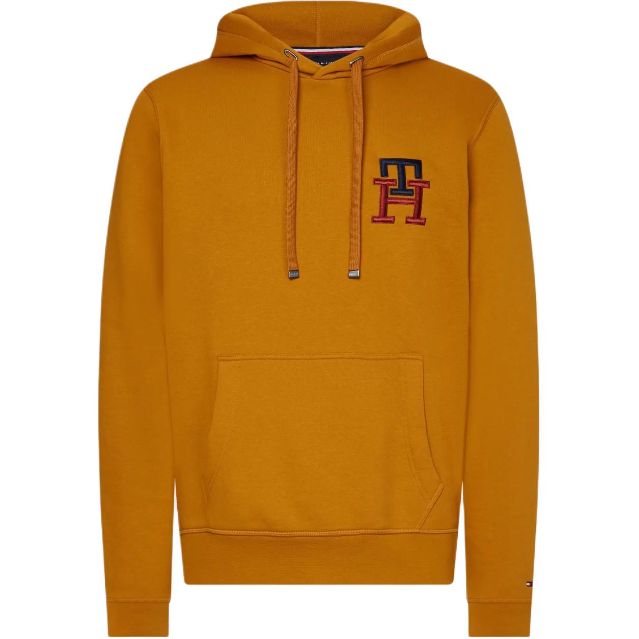 Tommy Hilfiger Gold Hoodie with Embroidered Logo MW0MW28677-KD0