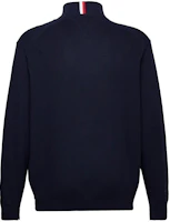 Lookbook Tommy Hilfiger Golf Retro Navy Cardigan Long Sleeve Sweatshirt 78J9322-410