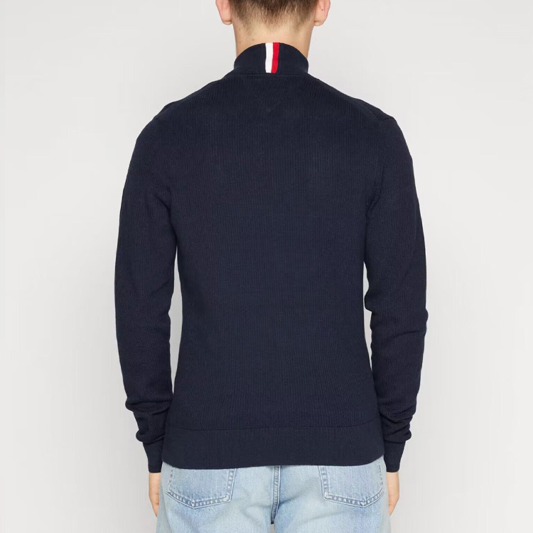 Purchase Tommy Hilfiger Golf 復古海軍藍長袖開衫運動衫 78J9322-410