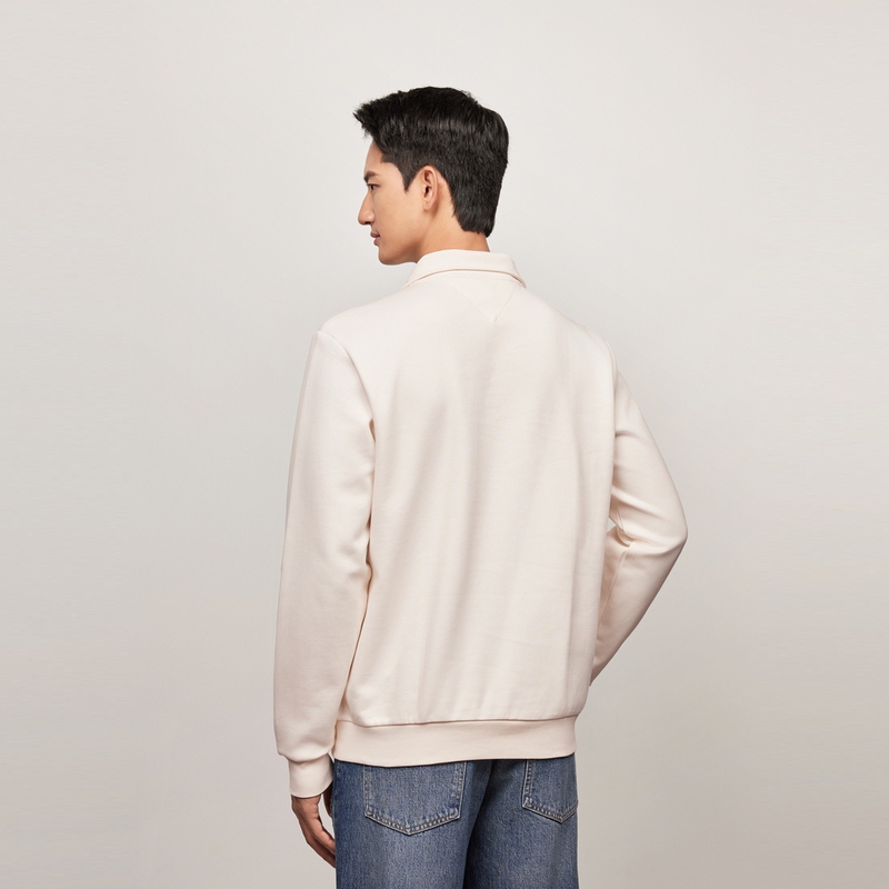 Purchase 汤米·希尔费格 半拉链纯色休闲商务宽松版卫衣 MW0MW36510